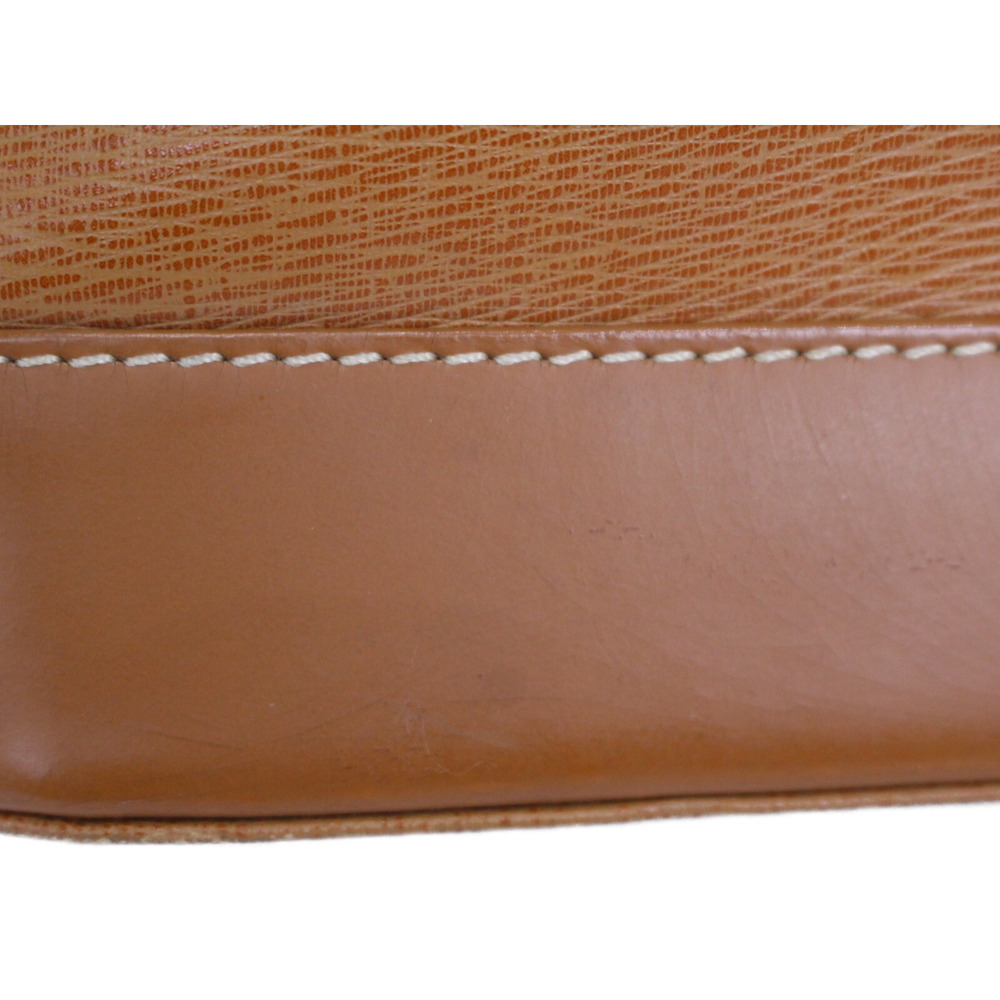 BURBERRY semi shoulder bag leather Nova check Camel Tan ochre - Picture 7 of 7